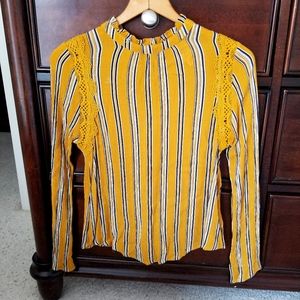 Self Esteem Striped Blouse
